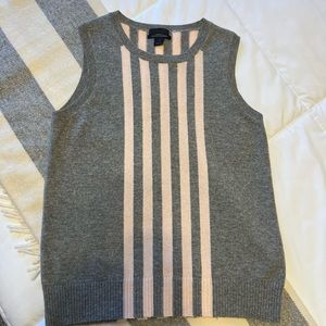 J. Crew cashmere sweater vest, size small